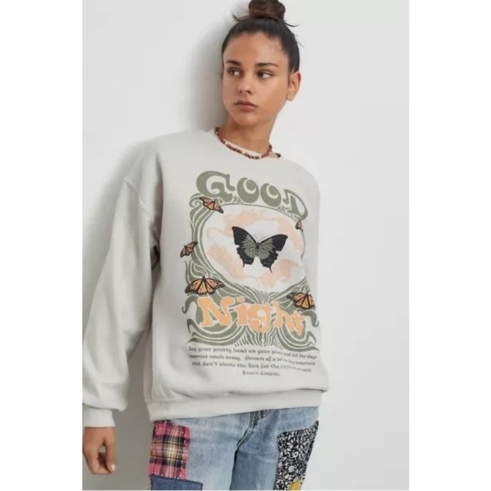 Urban Outfitters Project Social T crew neck sweatshirt, size L/XL - Picture 2 of 5